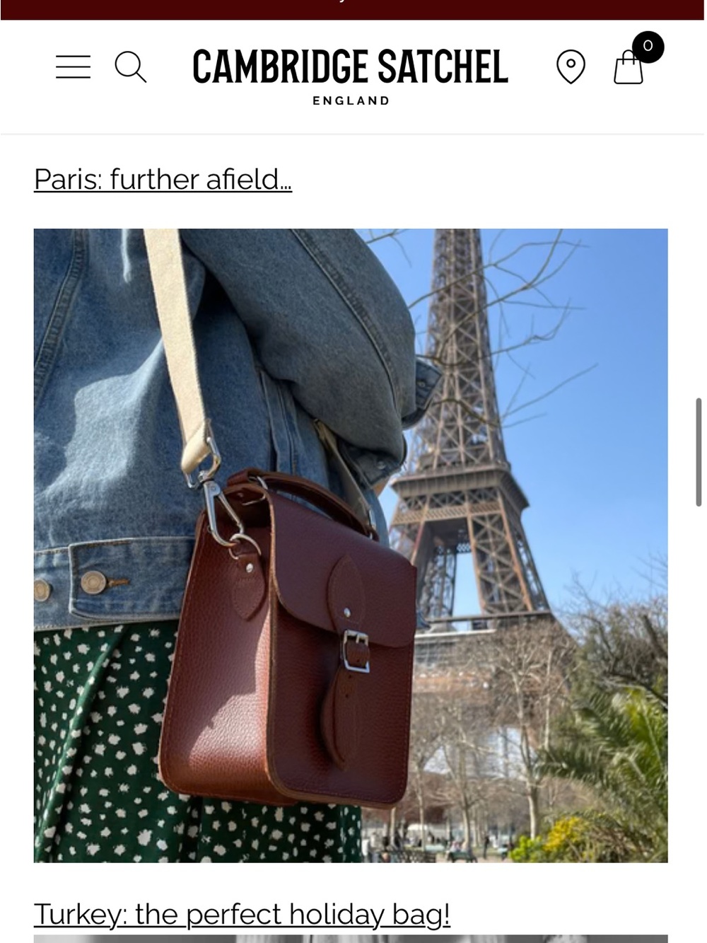 The Flâneur Binocular Bag